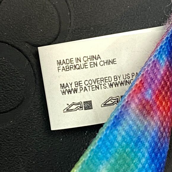 Chaco Chillos Flip Flops Men US 9 Rainbow Tie Dye Comfy Slip Resistant JCH108035 - Picture 4 of 10